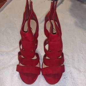 Candies Red high heels